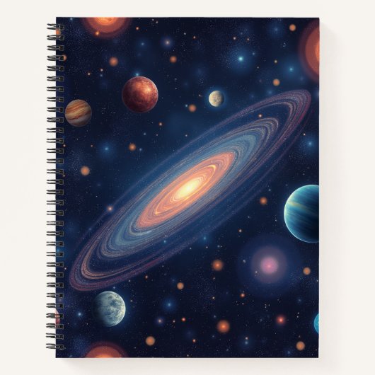 Carnet vaste univers (Devant)