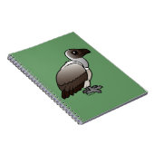 Carnet Vautour à dos blanc (Côté Droit)