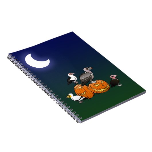 Carnet Vautours de Halloween (Côté Droit)