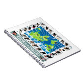 Carnet Vautours de la carte du monde (Côté Droit)