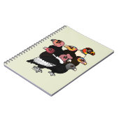 Carnet Vautours du nouveau monde (Côté gauche)