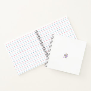 Carnet Vecteur de tatouage fée papillon - Art Floral Vint
