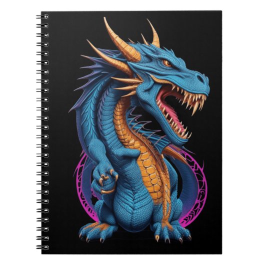 Carnet vecteur dragon (Devant)