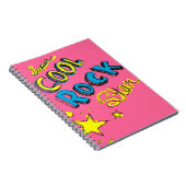 Carnet Vedette du rock fraîche superbe (Côté Droit)