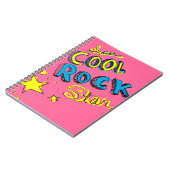 Carnet Vedette du rock fraîche superbe (Côté gauche)