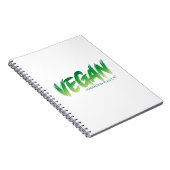 Carnet Vegan - Propulsé par des plantes (Côté Droit)