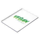 Carnet Vegan - Propulsé par des plantes (Côté gauche)