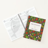 Carnet Vegetable Garden Notebook — Devine Plum (Intérieur)