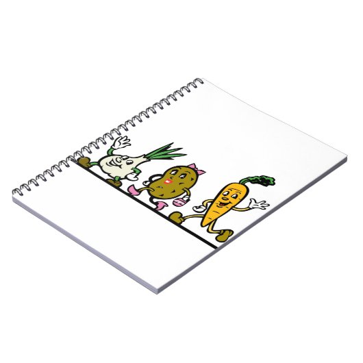 Carnet Vegetables (Côté gauche)
