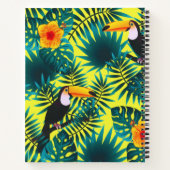 Carnet Végétation d'été Foliage de la Jungle tropicale To (Dos)