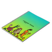 Carnet veggie fun (Côté gauche)