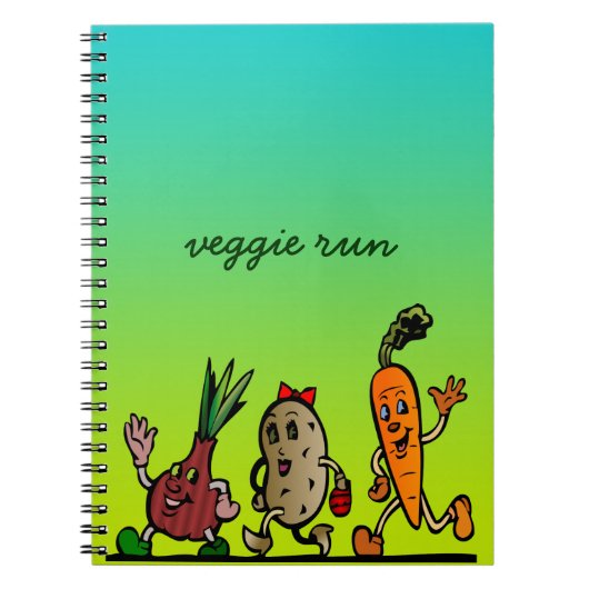 Carnet veggie fun (Devant)