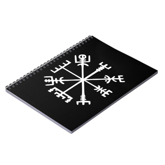 Carnet Vegvísir (boussole de Viking) (Côté gauche)