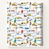 Carnet Véhicules de transport Voitures Camions Enfants Cr (Dos)