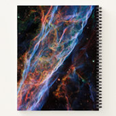 Carnet Veil Nebula Supernova Reste Télescope Hubble (Dos)
