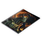 Carnet Veilleur de l'Au-delà – Anubis. (Côté gauche)