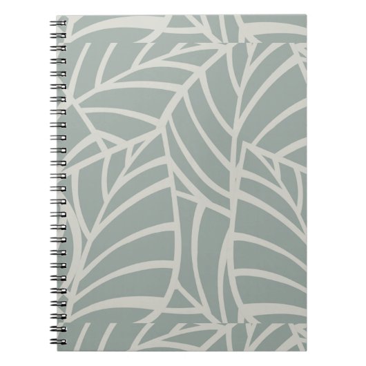 Carnet Veines Botaniques Minimalistes (Devant)