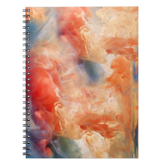 Carnet Veines de marbre liquide ardent (Devant)