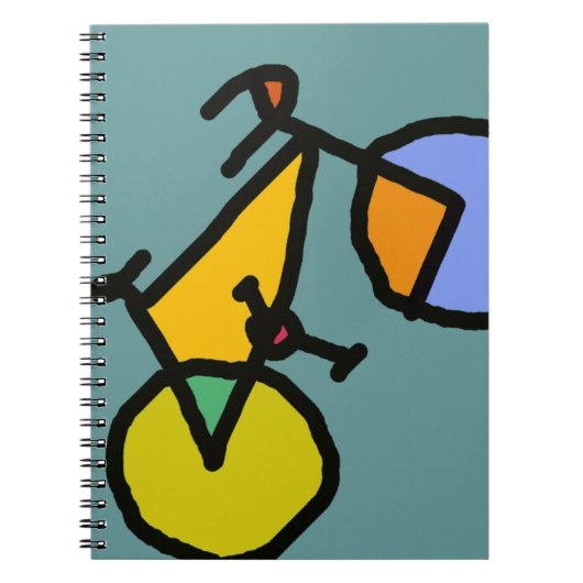 Carnet vélo couleur (Devant)