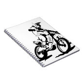 Carnet Vélo et cavalier simples de Motorcross (Côté Droit)