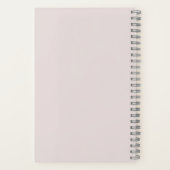Carnet Vélo fleur (Verso)