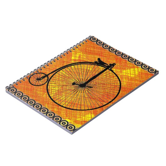 Carnet Vélo vintage (Côté gauche)