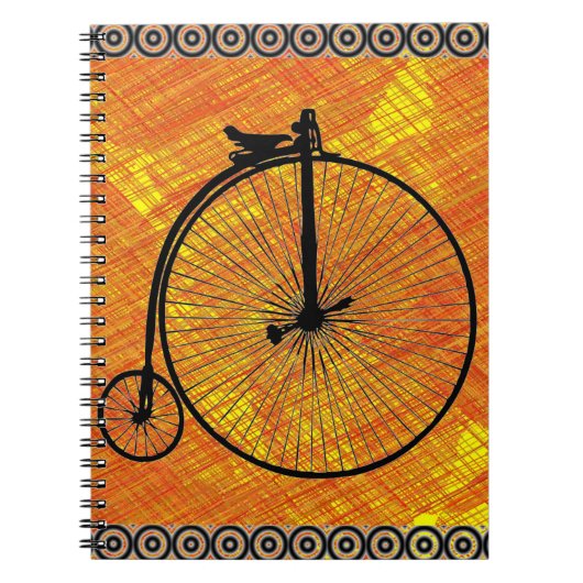 Carnet Vélo vintage (Devant)