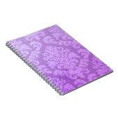 Carnet Velours de coupe de damassé, satin de relief (Côté Droit)