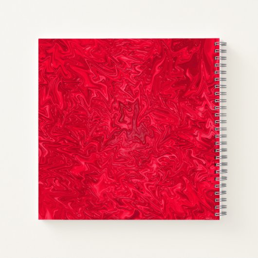 Carnet velours rouge.... (Dos)