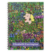 Carnet Vendeur de fleuriste ou de fleurs (Devant)
