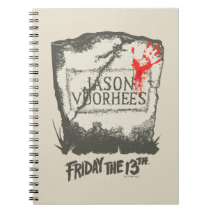 Carnet Vendredi 13   Pierre de tête de Jason Voorhees