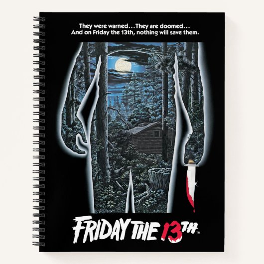 Carnet Vendredi 13 | Silhouette Camp Art théâtral (Devant)