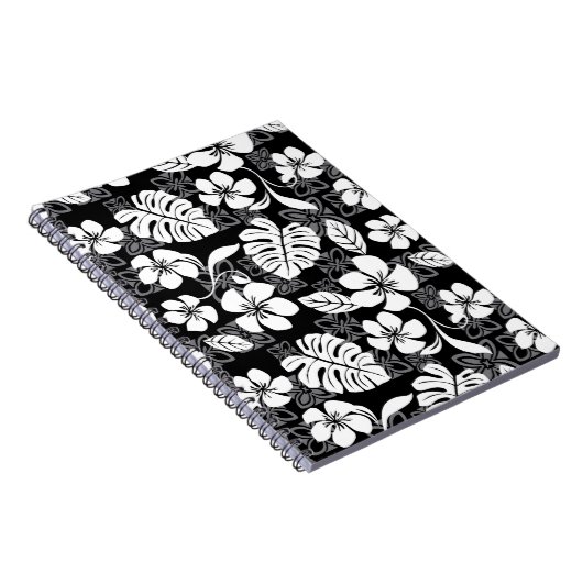 CARNET VENDREDI ALOHA (NOIR & GRIS) (Côté Droit)