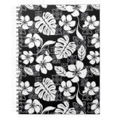 CARNET VENDREDI ALOHA (NOIR & GRIS) (Devant)