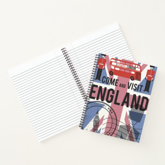 Carnet Venez visiter l'Angleterre (Intérieur)