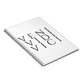 Carnet Veni Vidi Vici (Côté Droit)