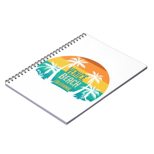 Carnet Venice Beach Retro (Côté gauche)