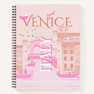 Carnet Venice Travel Art, Italie, Travel Art, Pastel