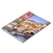 Carnet Venise - Eau de stylo et de lavage (Côté gauche)