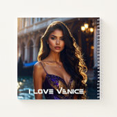 CARNET VENISE - J'AIME VENISE (Dos)