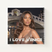 CARNET VENISE - J'AIME VENISE (Dos)