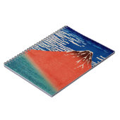 Carnet Vent fin, Matin clair (Fuji Rouge) (Côté gauche)