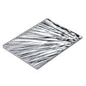 Carnet Vent gris Pixel (Côté gauche)