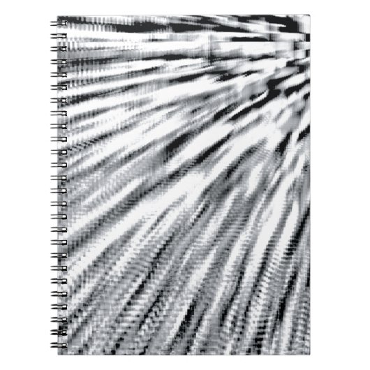 Carnet Vent gris Pixel (Devant)