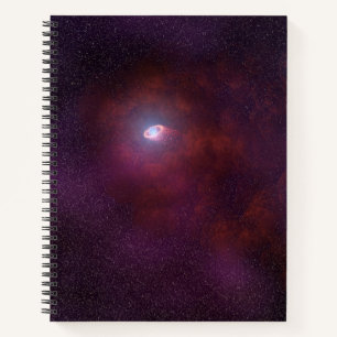 Carnet Vent Pulsar D'Une Étoile Neutron.