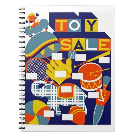 Carnet Vente de jouets (Devant)