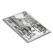 Carnet Vente par le crieur public, après une gravure sur (Côté Droit)