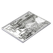 Carnet Vente par le crieur public, après une gravure sur (Côté gauche)