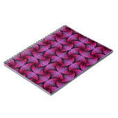 Carnet Ventilateur 3D Géométrique Graphique (Côté gauche)