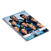 Carnet Ventilateur de base-ball sportif COULEUR SPORT ÉDI (Côté Droit)